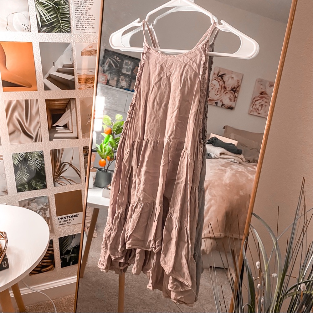 Francesca’s Lavender Flowy Tank